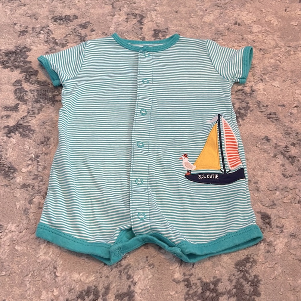 Boys 3M Carter’s Sailboat Onesie
